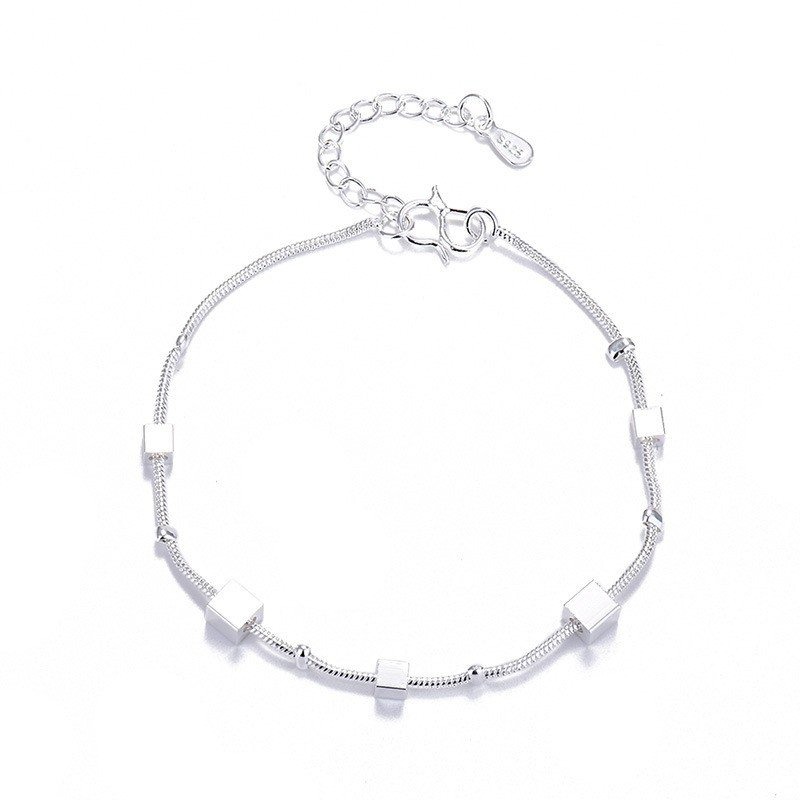 10 (1) Square bracelet with female - Image 1